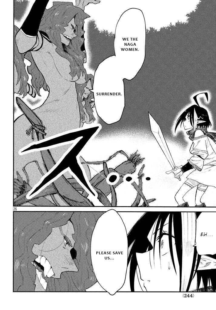 Elf Deck To Senjou Gurashi Chapter 3 page 24 - Chapter 3: Battle with the Blasphemer Trogai