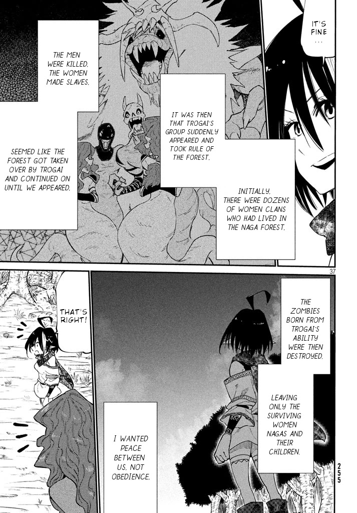 Elf Deck To Senjou Gurashi Chapter 3 page 34 - Chapter 3: Battle with the Blasphemer Trogai