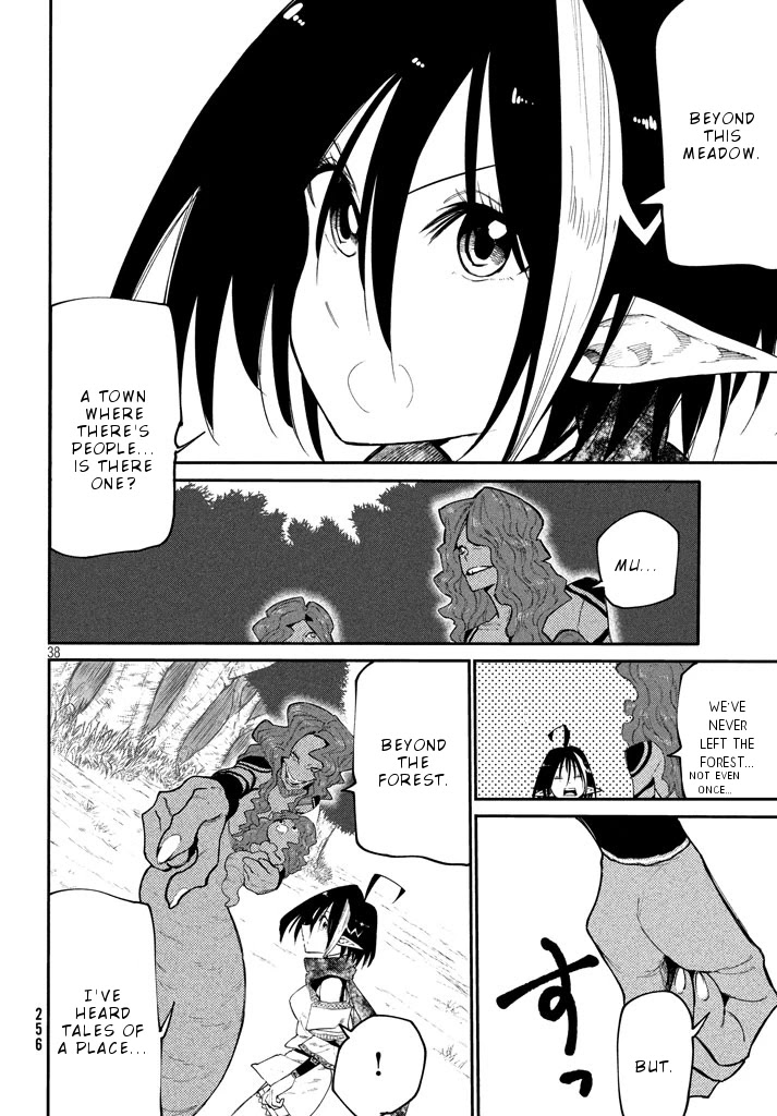 Elf Deck To Senjou Gurashi Chapter 3 page 35 - Chapter 3: Battle with the Blasphemer Trogai
