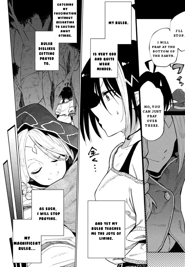 Elf Deck To Senjou Gurashi Chapter 4 page 11 - Chapter 4: Who do these prayers go to