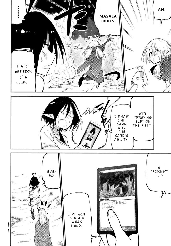 Elf Deck To Senjou Gurashi Chapter 4 page 19 - Chapter 4: Who do these prayers go to