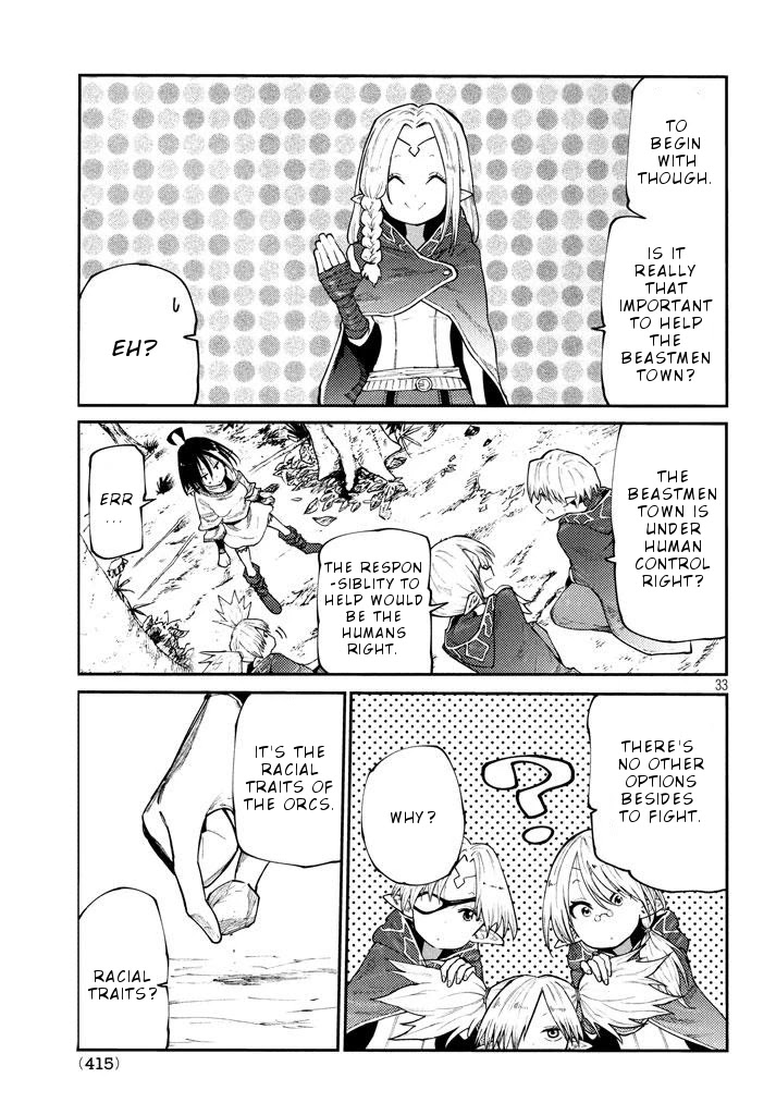 Elf Deck To Senjou Gurashi Chapter 5 page 34 - Chapter 5: The smell of the next battlefield.