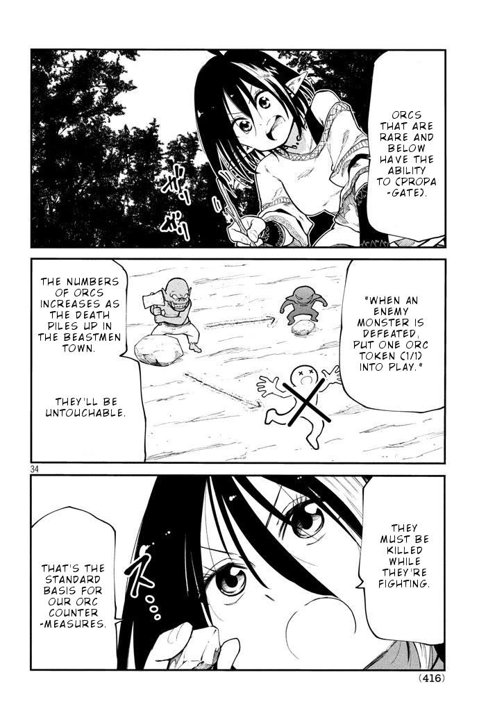 Elf Deck To Senjou Gurashi Chapter 5 page 35 - Chapter 5: The smell of the next battlefield.