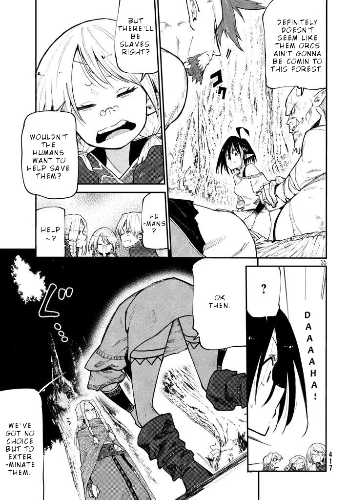 Elf Deck To Senjou Gurashi Chapter 5 page 36 - Chapter 5: The smell of the next battlefield.