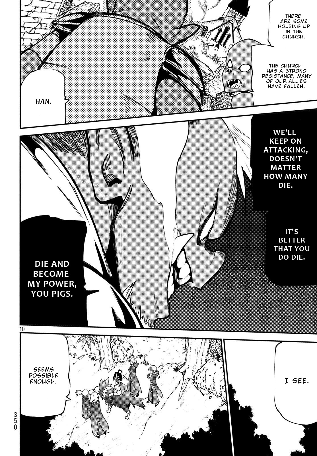 Elf Deck To Senjou Gurashi Chapter 6 page 11 - Chapter 6: Soul Eater Hakkai
