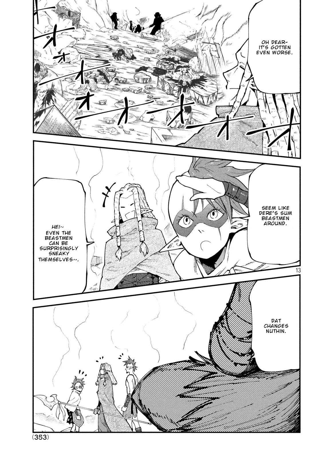 Elf Deck To Senjou Gurashi Chapter 6 page 14 - Chapter 6: Soul Eater Hakkai