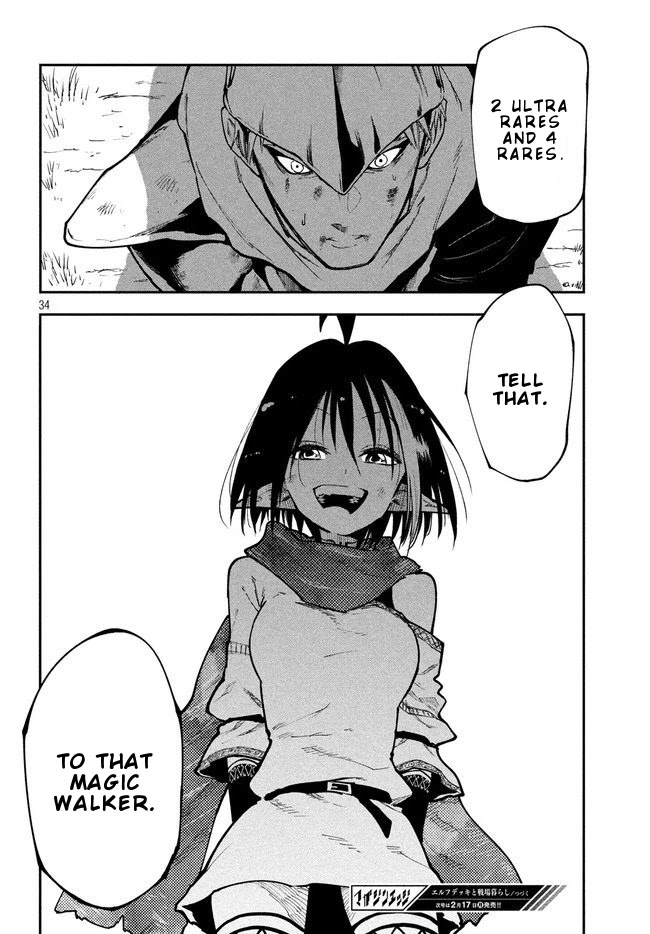 Elf Deck To Senjou Gurashi Chapter 7 page 34 - Chapter 7: Prepping for a counterattack