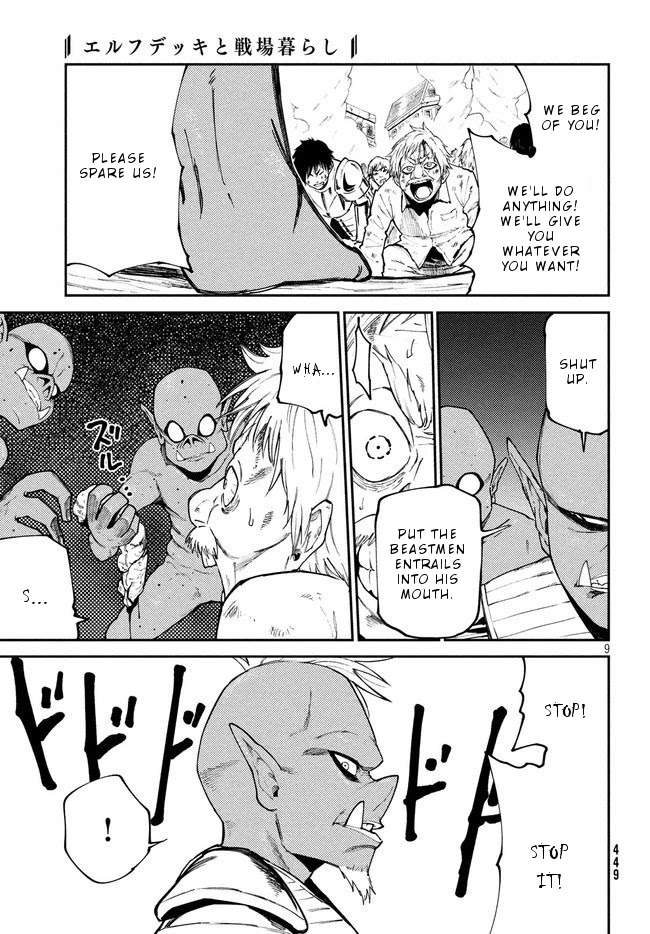 Elf Deck To Senjou Gurashi Chapter 8 page 10 - Chapter 8: Rematch