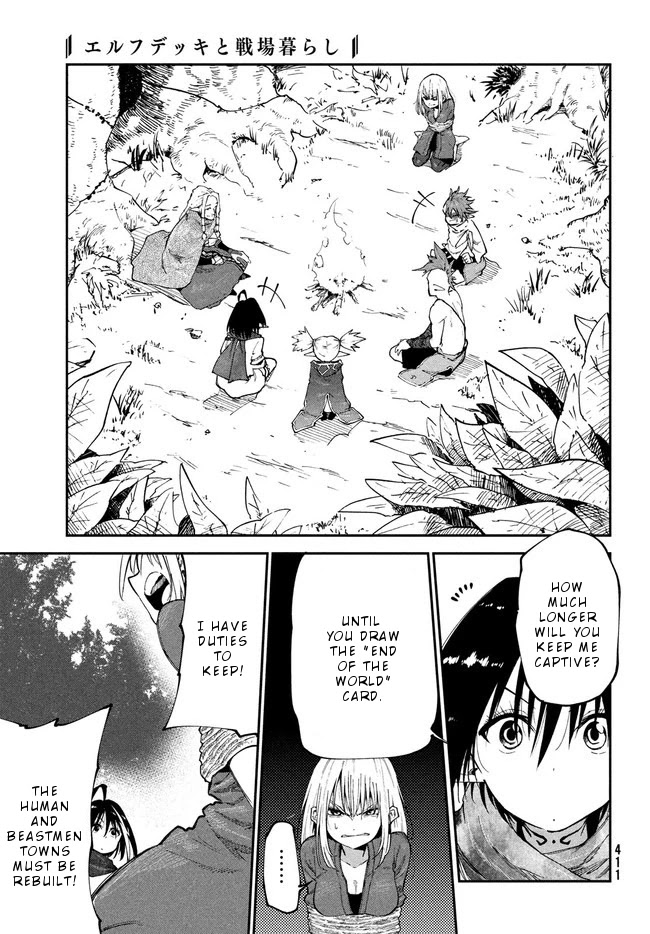 Elf Deck To Senjou Gurashi Chapter 9 page 25 - Chapter 9: The heartbeat of war