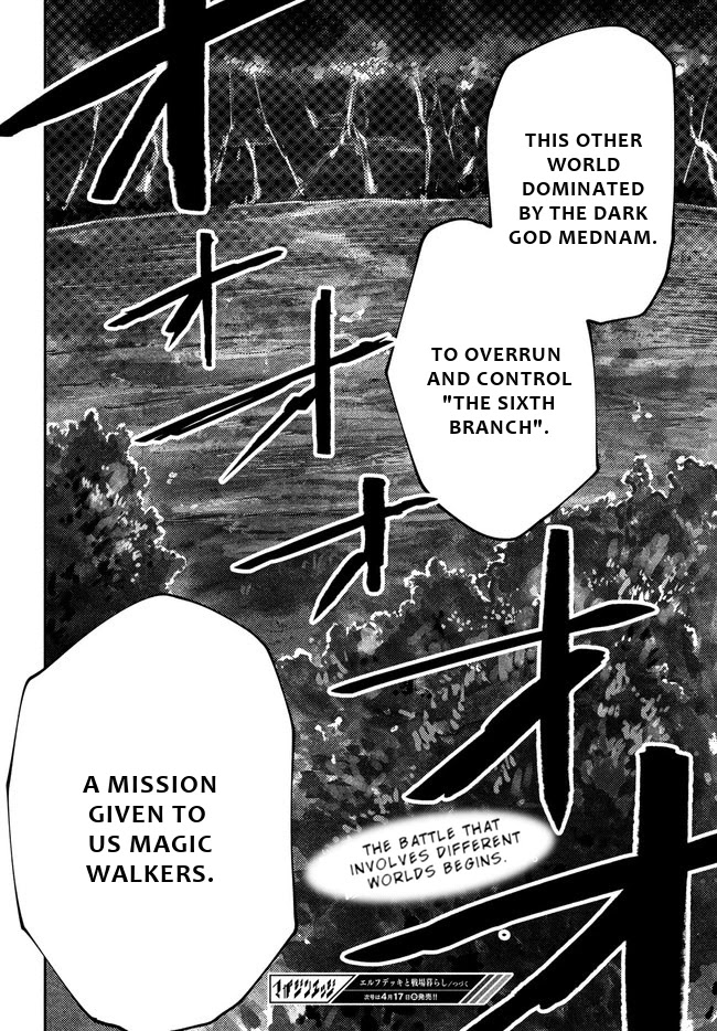 Elf Deck To Senjou Gurashi Chapter 9 page 32 - Chapter 9: The heartbeat of war