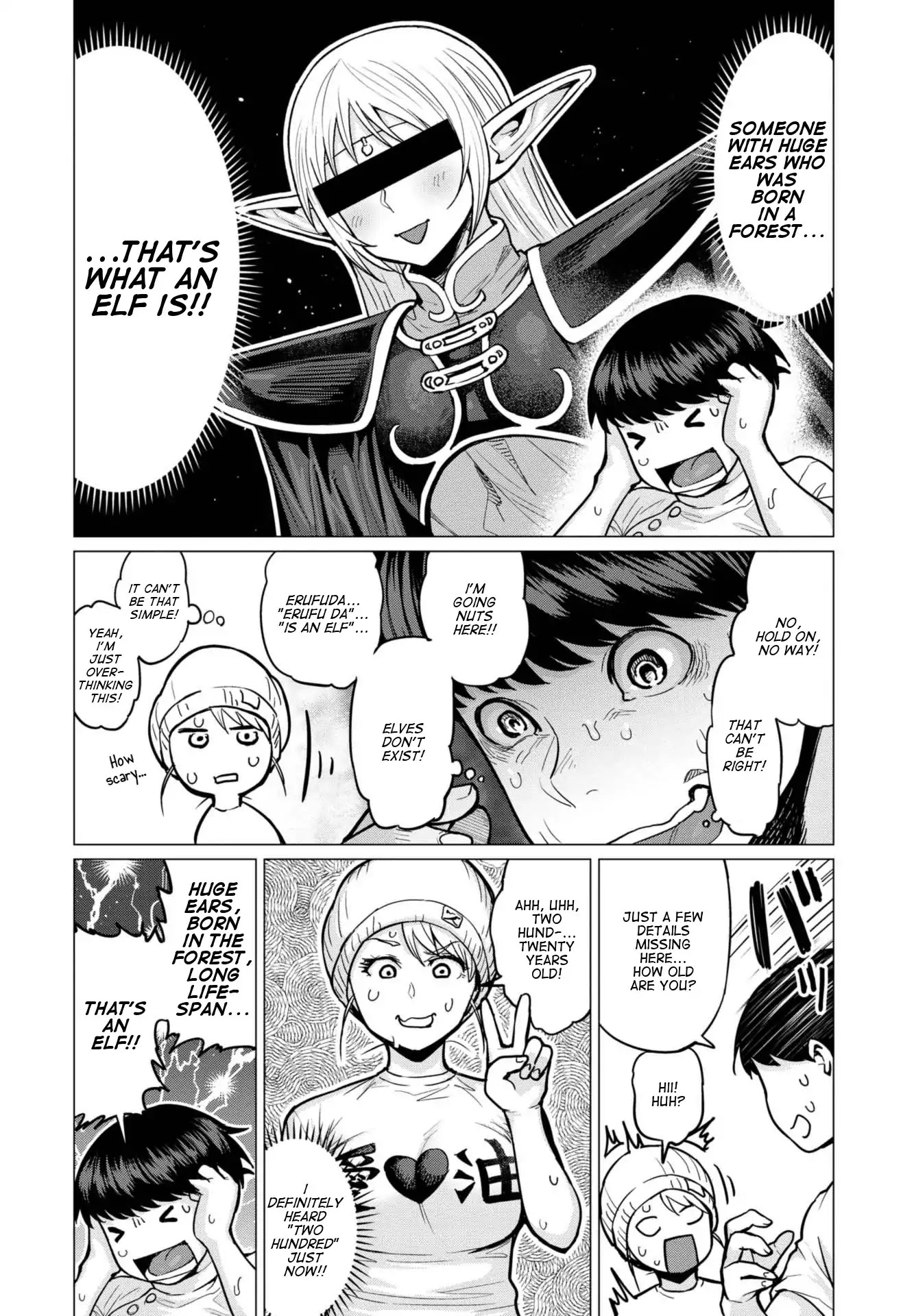 Elf-san wa Yaserarenai. Chapter 1 page 13 - Chapter 1: Appointment 1 - Forest Elf