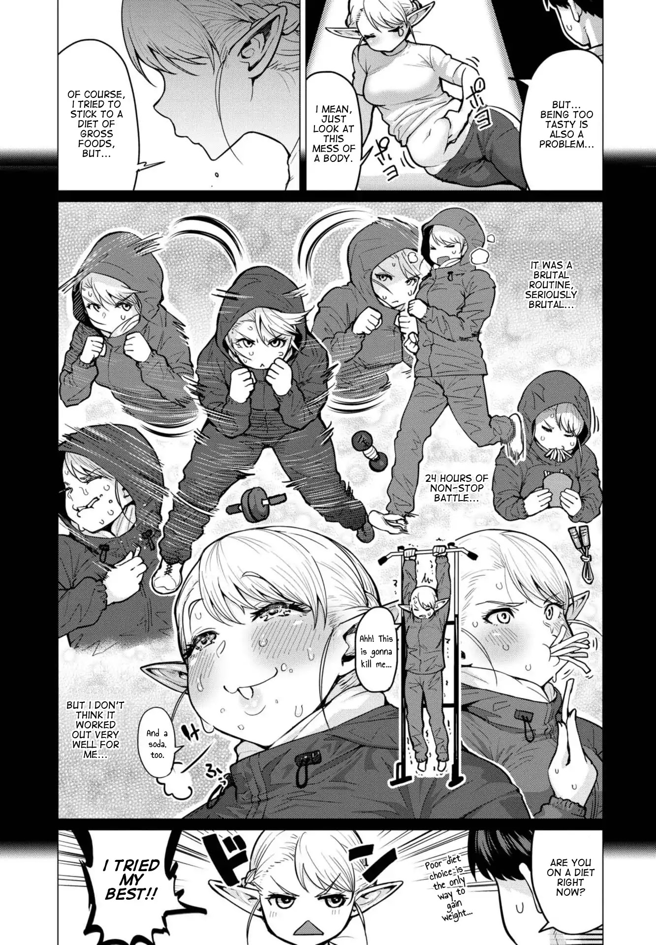 Elf-san wa Yaserarenai. Chapter 1 page 20 - Chapter 1: Appointment 1 - Forest Elf