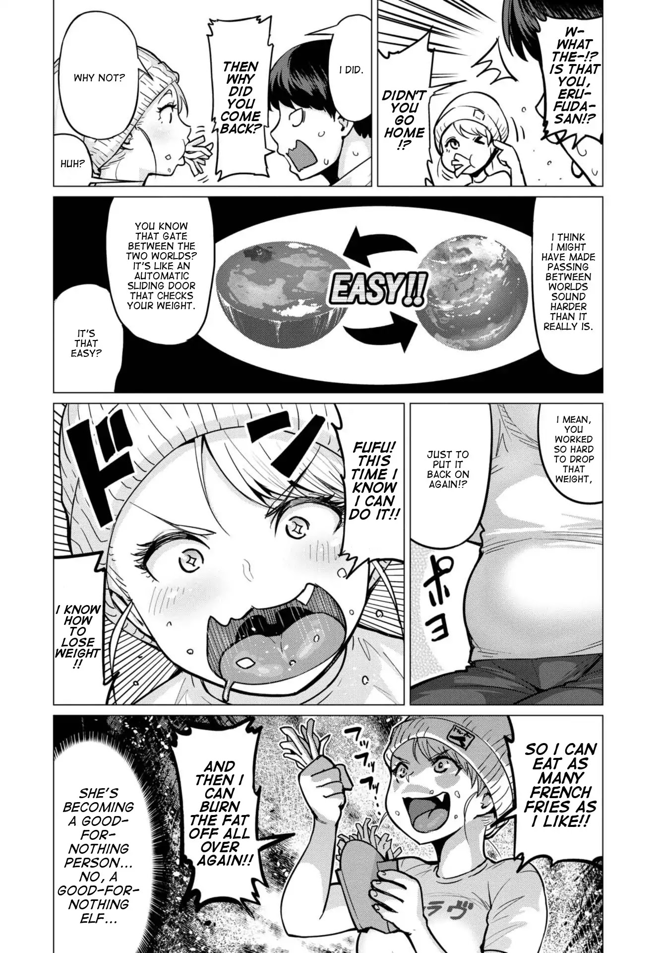 Elf-san wa Yaserarenai. Chapter 1 page 27 - Chapter 1: Appointment 1 - Forest Elf