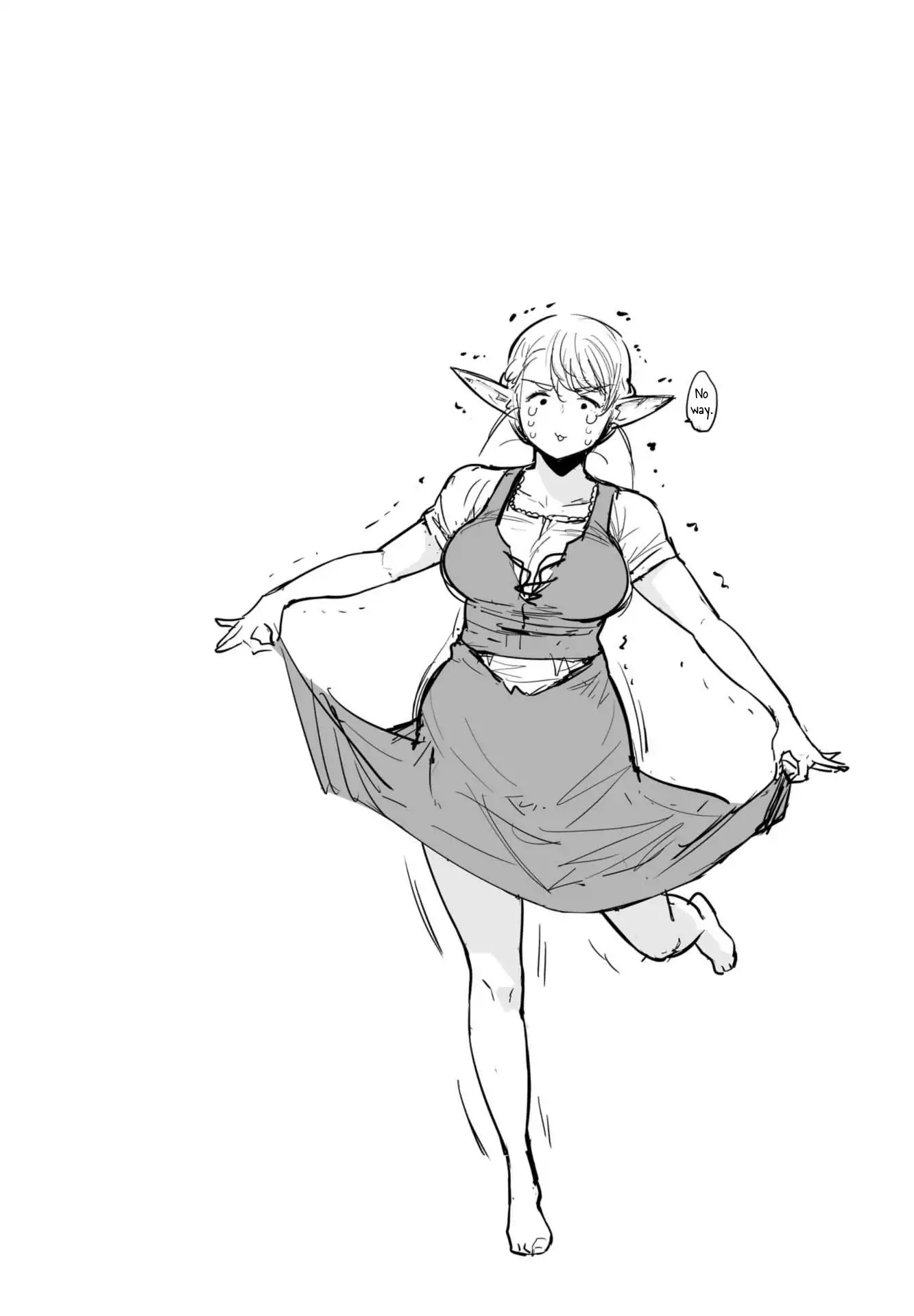 Elf-san wa Yaserarenai. Chapter 1 page 30 - Chapter 1: Appointment 1 - Forest Elf