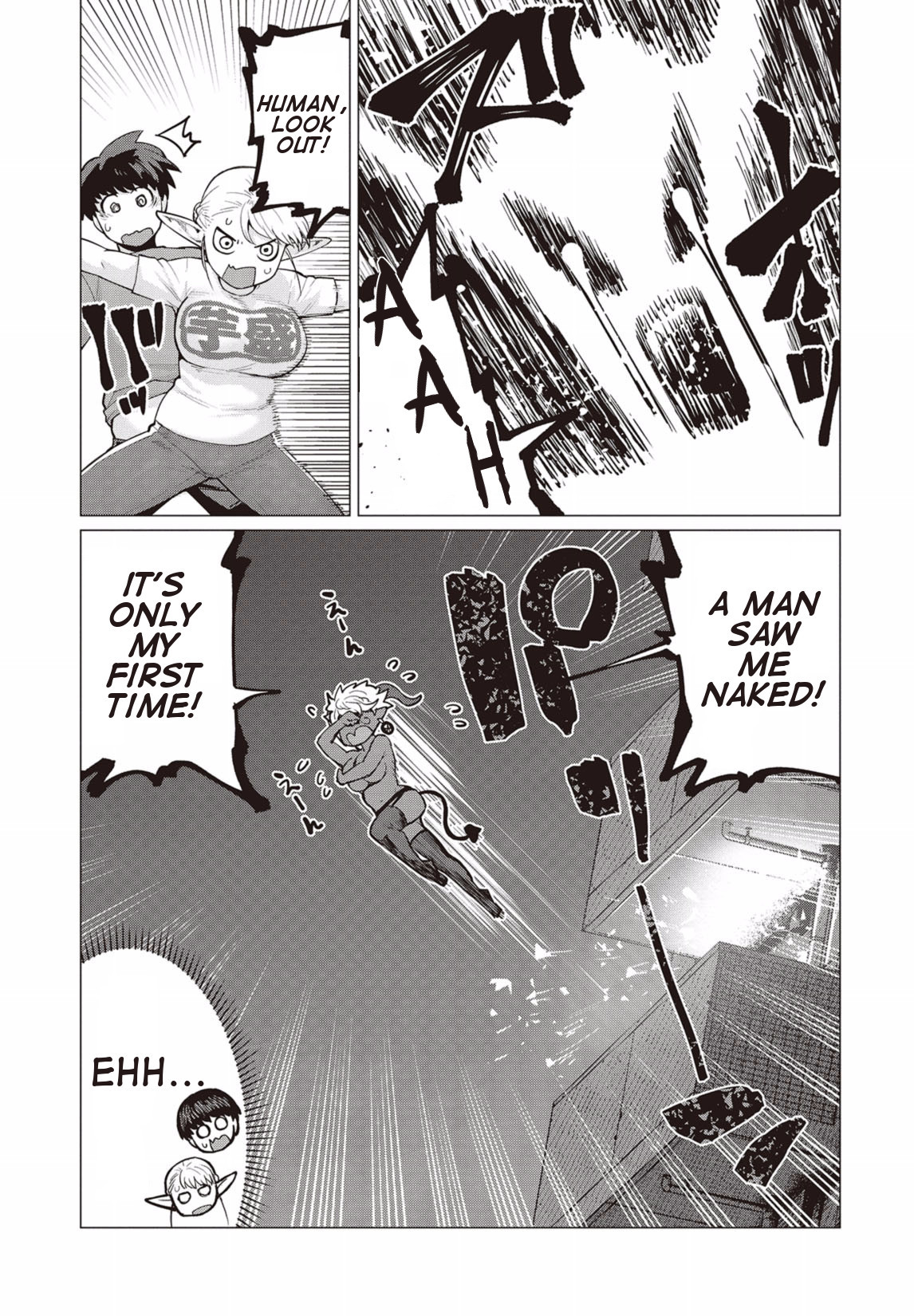 Elf-san wa Yaserarenai. Chapter 10 page 28 - Chapter 10: Appointment 10: Demonic Late Night Meal