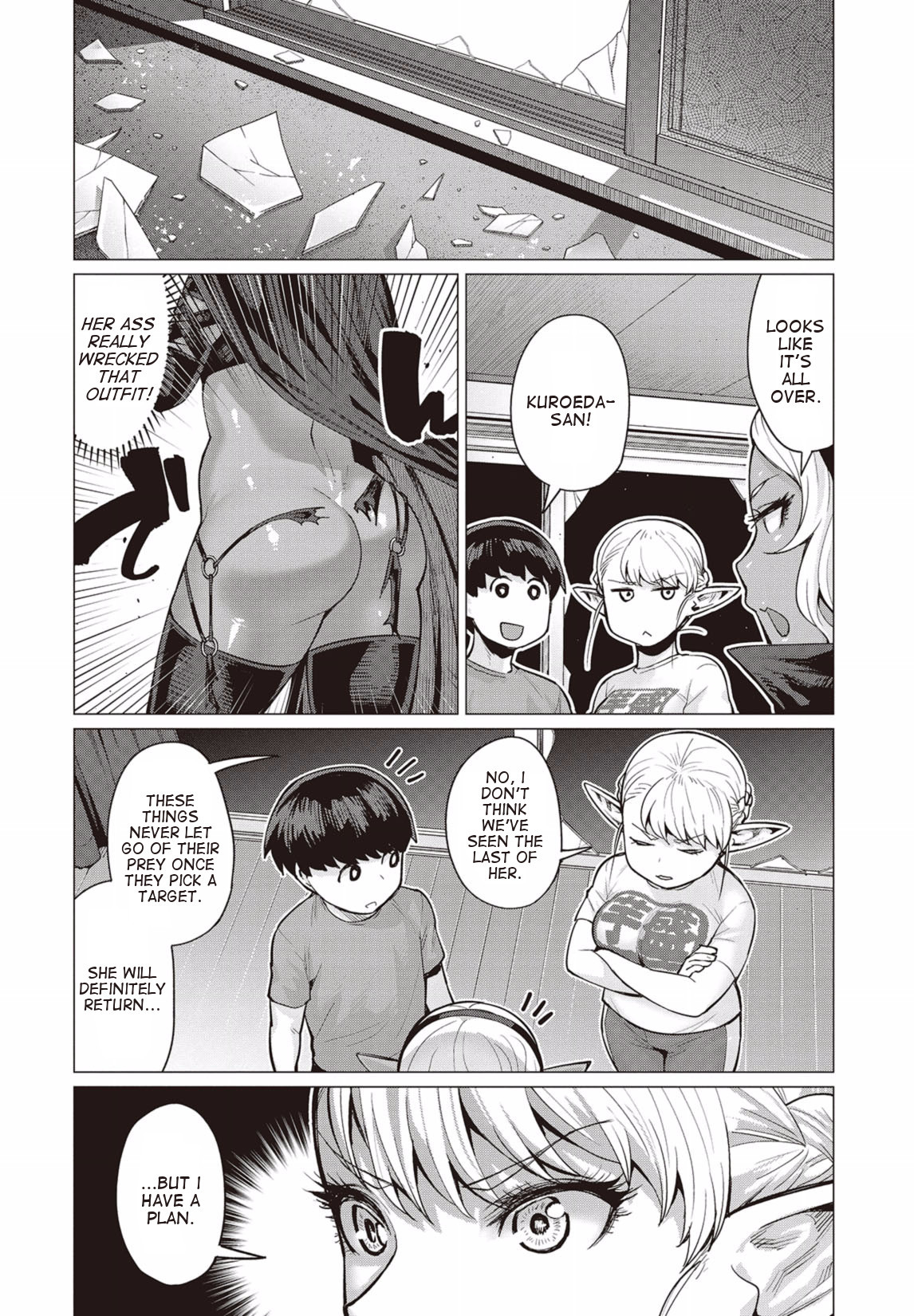 Elf-san wa Yaserarenai. Chapter 10 page 29 - Chapter 10: Appointment 10: Demonic Late Night Meal