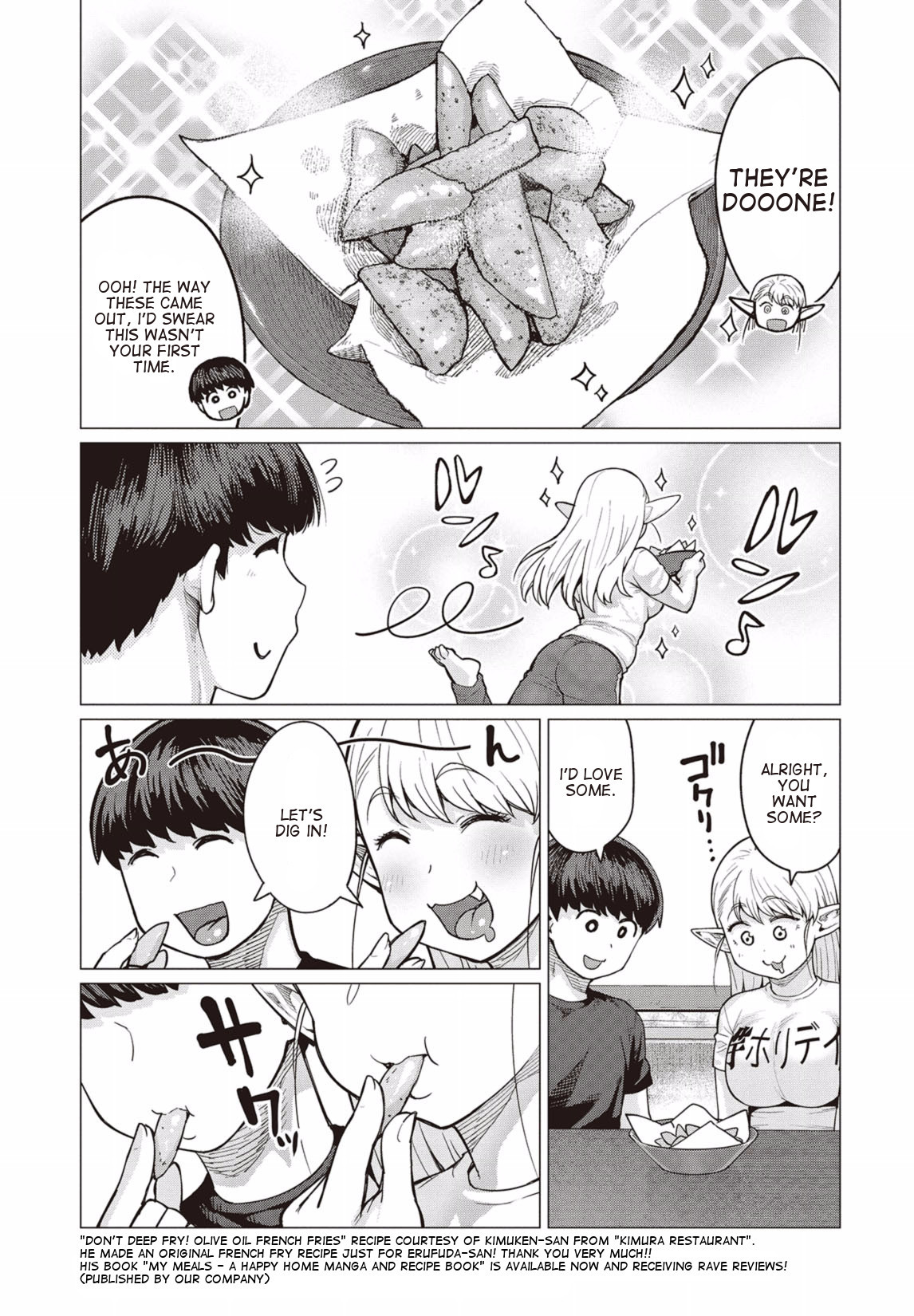 Elf-san wa Yaserarenai. Chapter 11 page 24 - Chapter 11: Appointment 11: Magic Potato