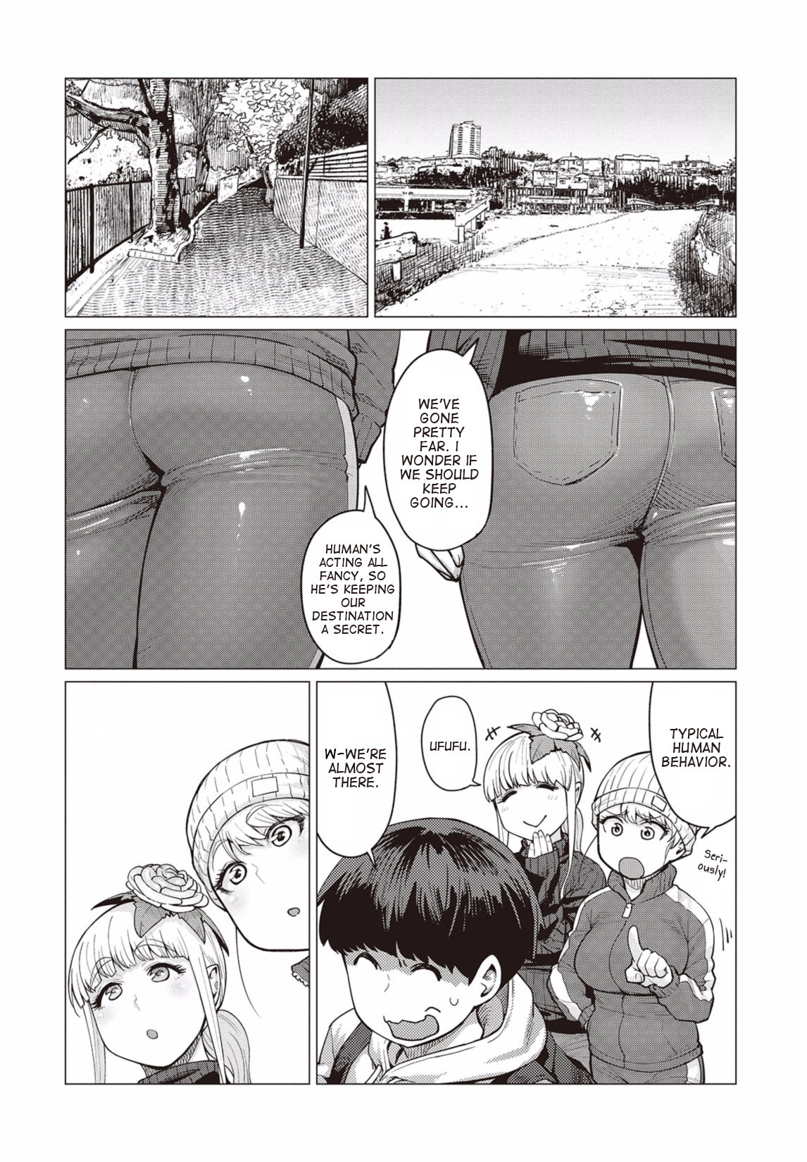 Elf-san wa Yaserarenai. Chapter 12 page 7 - Chapter 12: Appointment 12: Resting Group