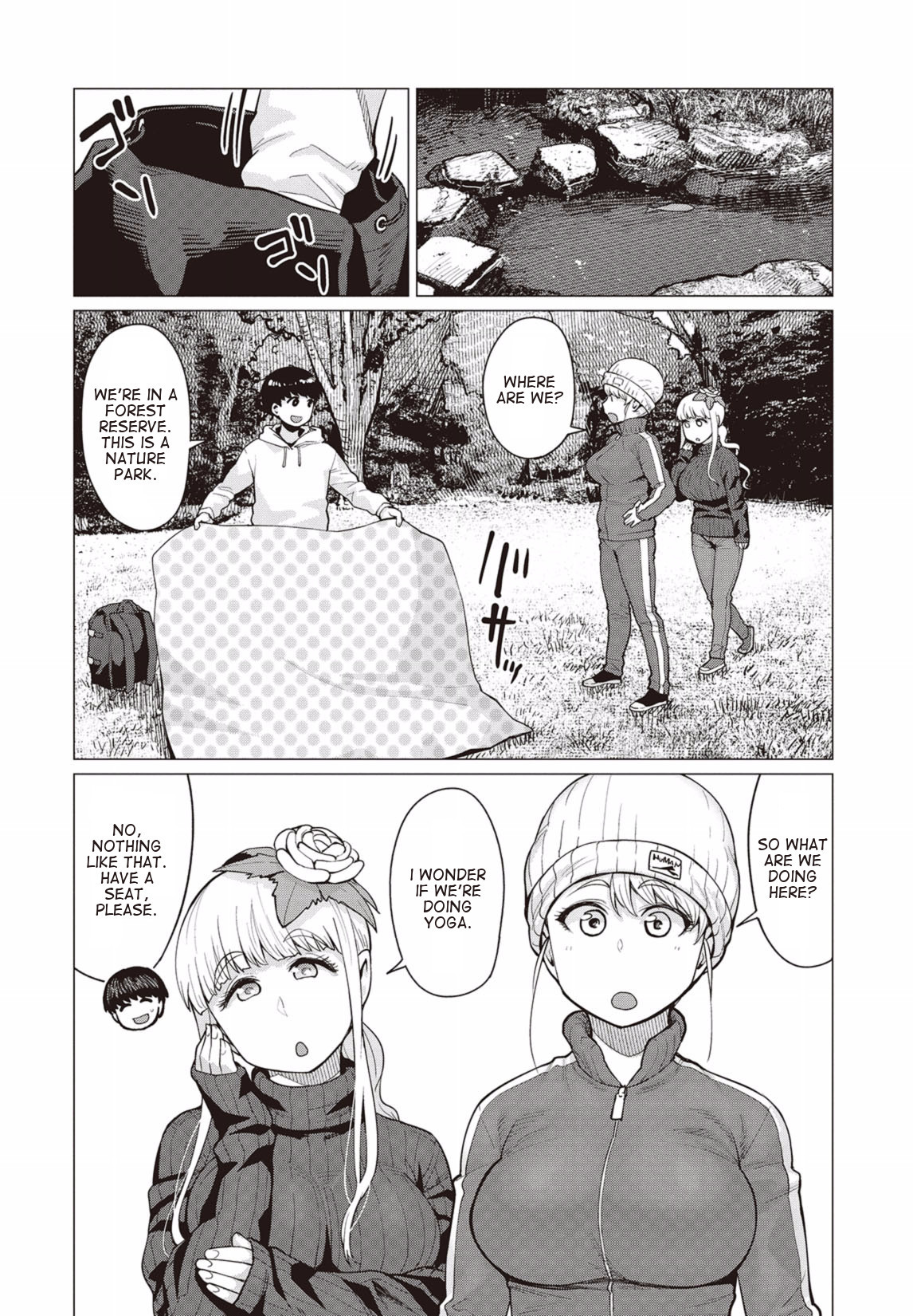 Elf-san wa Yaserarenai. Chapter 12 page 9 - Chapter 12: Appointment 12: Resting Group