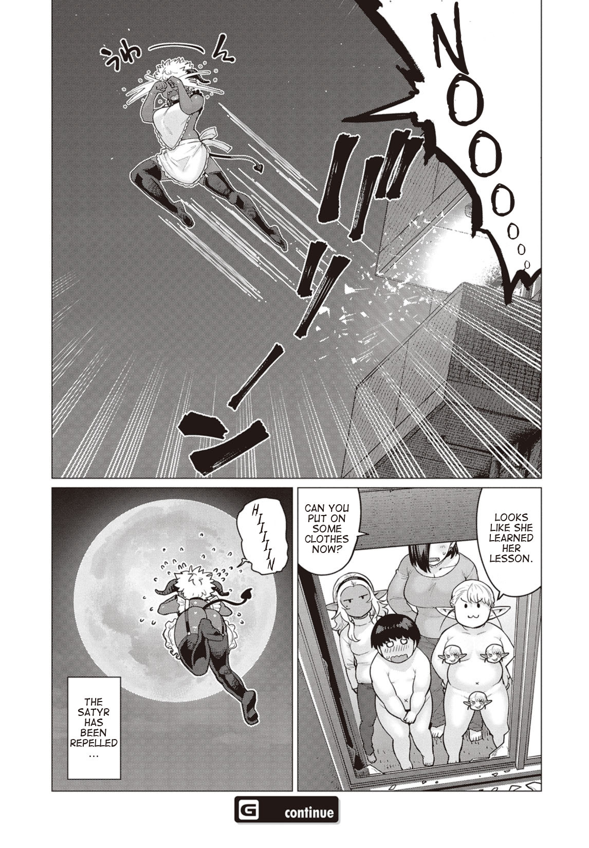 Elf-san wa Yaserarenai. Chapter 13 page 28 - Chapter 13: Appointment 13: Disgraced Potato