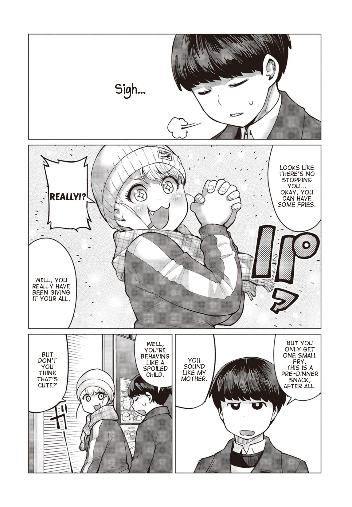 Elf-san wa Yaserarenai. Chapter 13 page 5 - Chapter 13: Appointment 13: Disgraced Potato