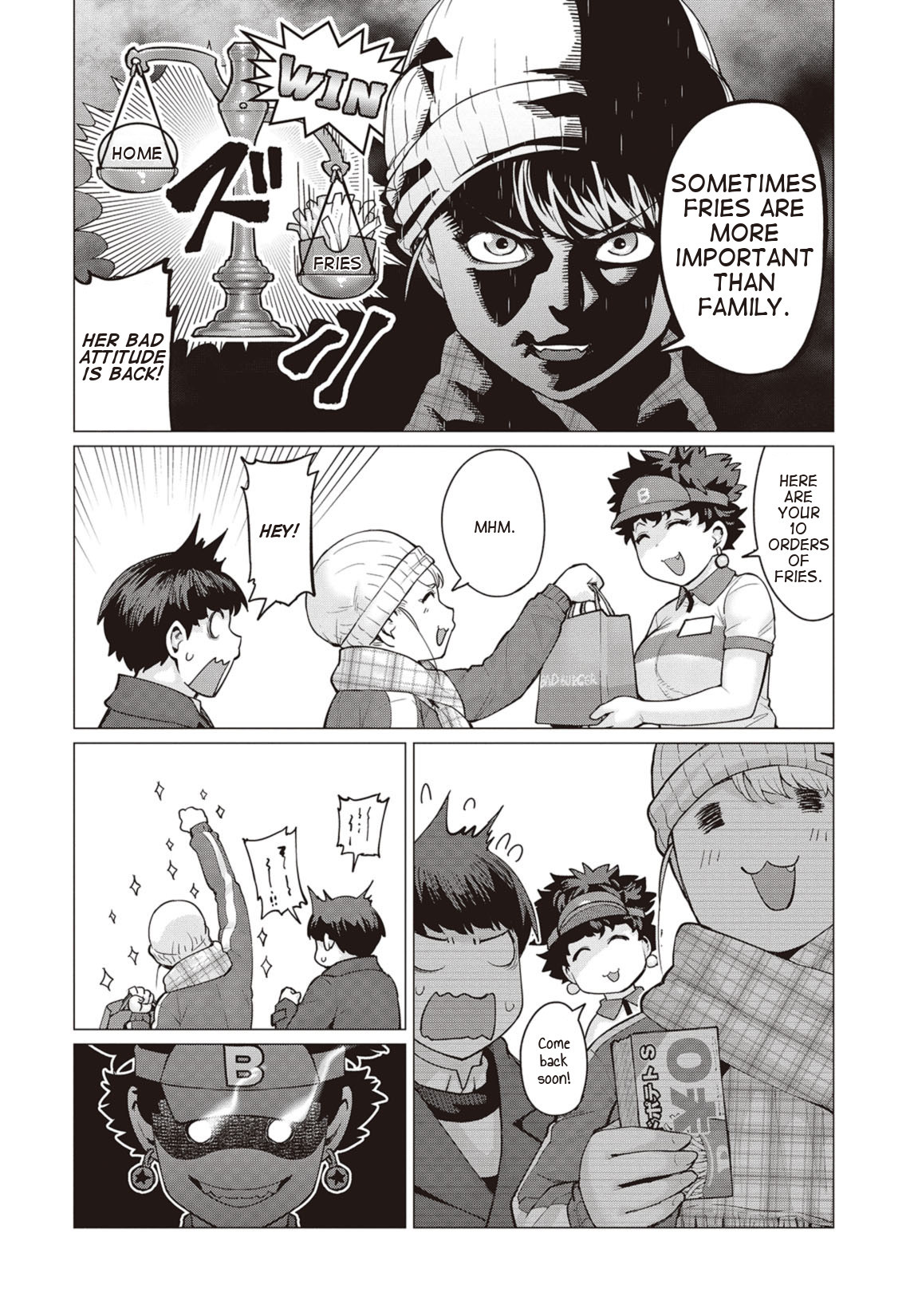 Elf-san wa Yaserarenai. Chapter 13 page 9 - Chapter 13: Appointment 13: Disgraced Potato