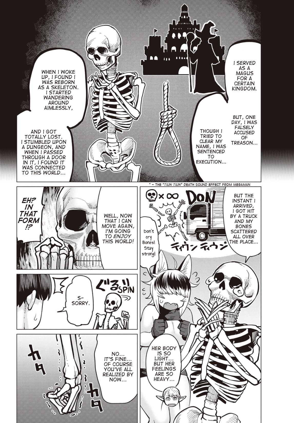 Elf-san wa Yaserarenai. Chapter 14 page 17 - Chapter 14: Appointment 14: Reminiscing Bones