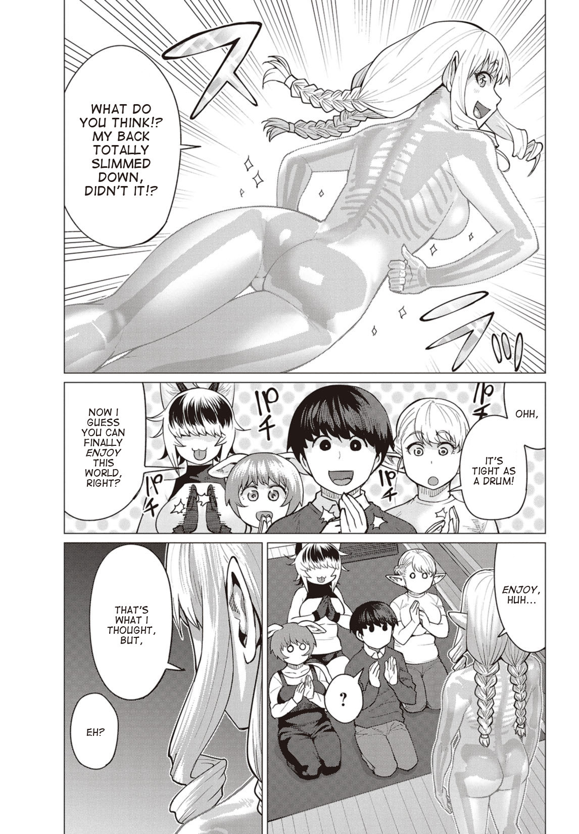 Elf-san wa Yaserarenai. Chapter 14 page 26 - Chapter 14: Appointment 14: Reminiscing Bones