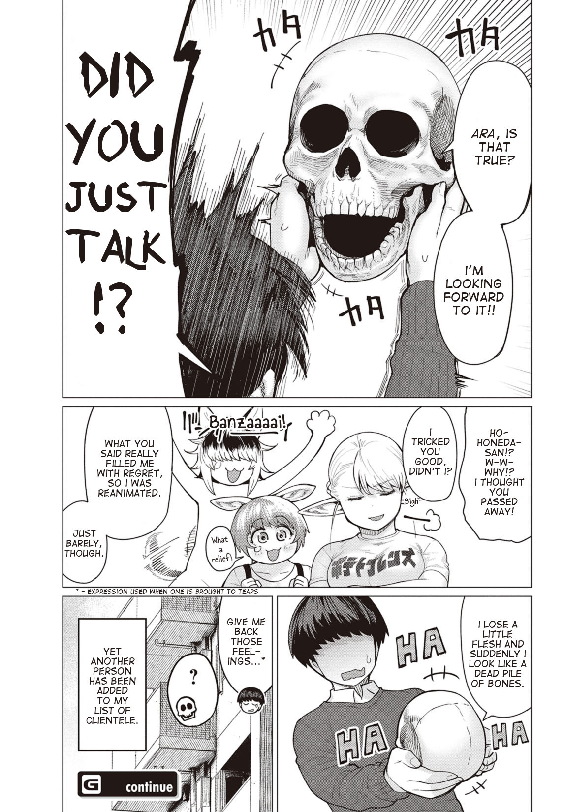 Elf-san wa Yaserarenai. Chapter 14 page 32 - Chapter 14: Appointment 14: Reminiscing Bones