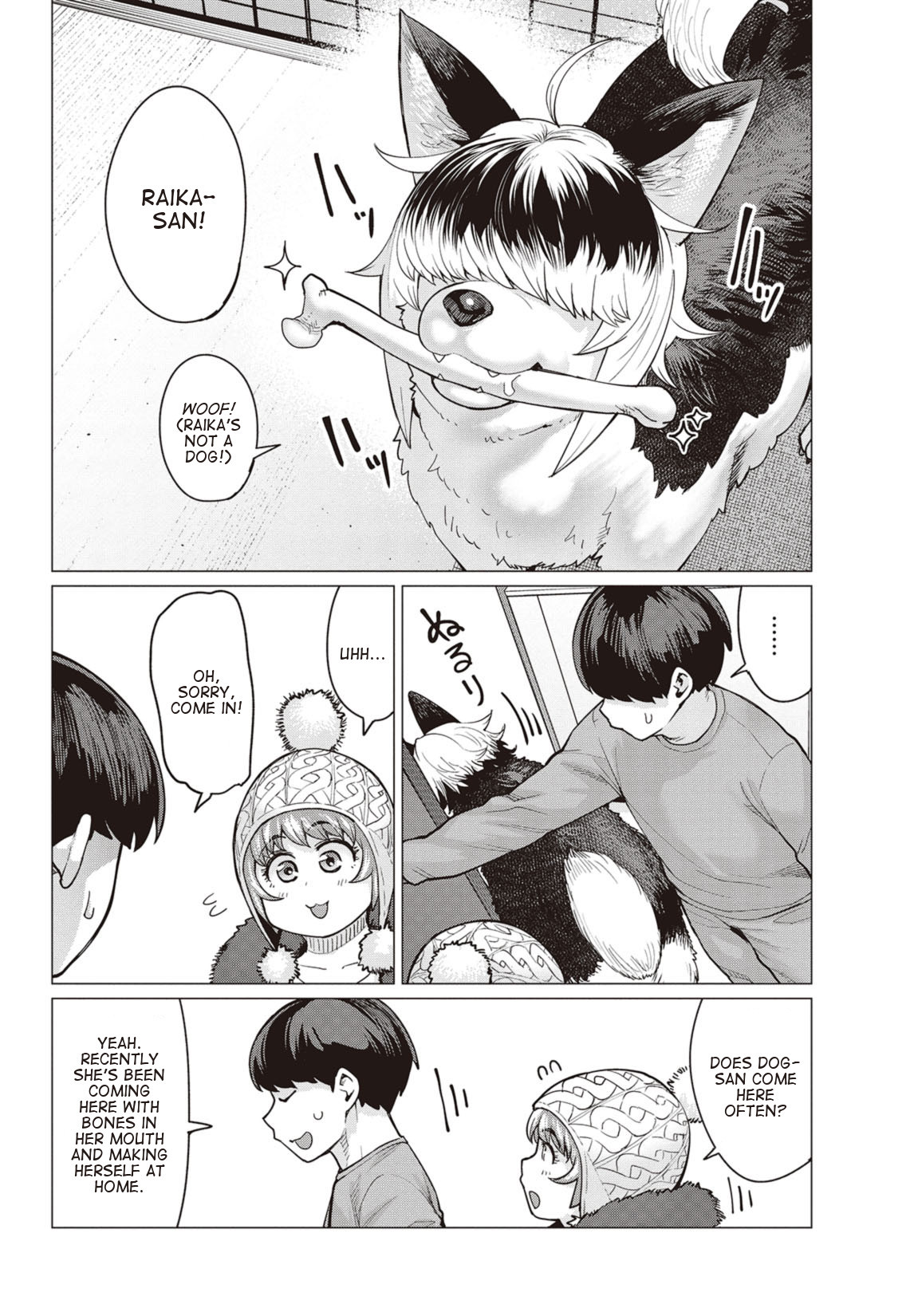 Elf-san wa Yaserarenai. Chapter 14 page 7 - Chapter 14: Appointment 14: Reminiscing Bones