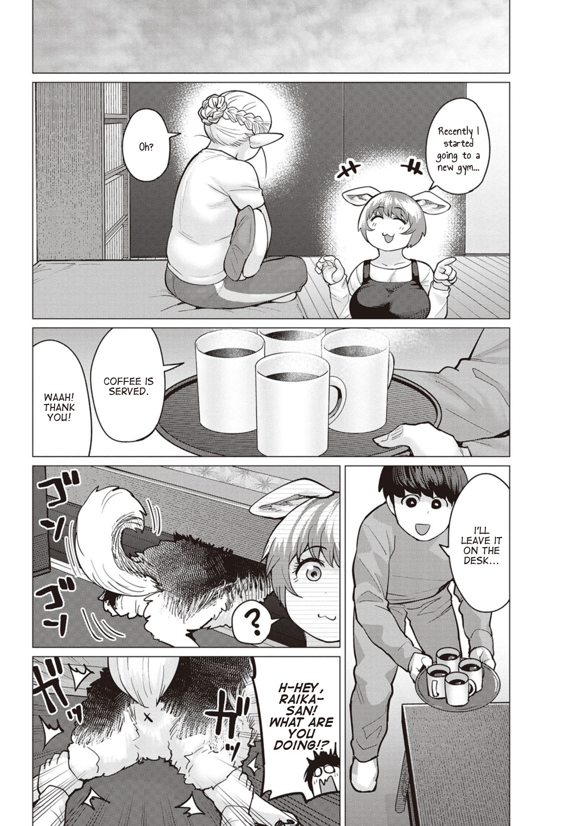 Elf-san wa Yaserarenai. Chapter 14 page 9 - Chapter 14: Appointment 14: Reminiscing Bones