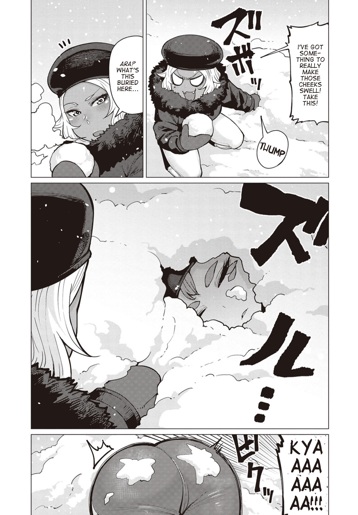 Elf-san wa Yaserarenai. Chapter 15 page 4 - Chapter 15: Appointment 15: Snow Dragon (Part 1) (Uncensored)