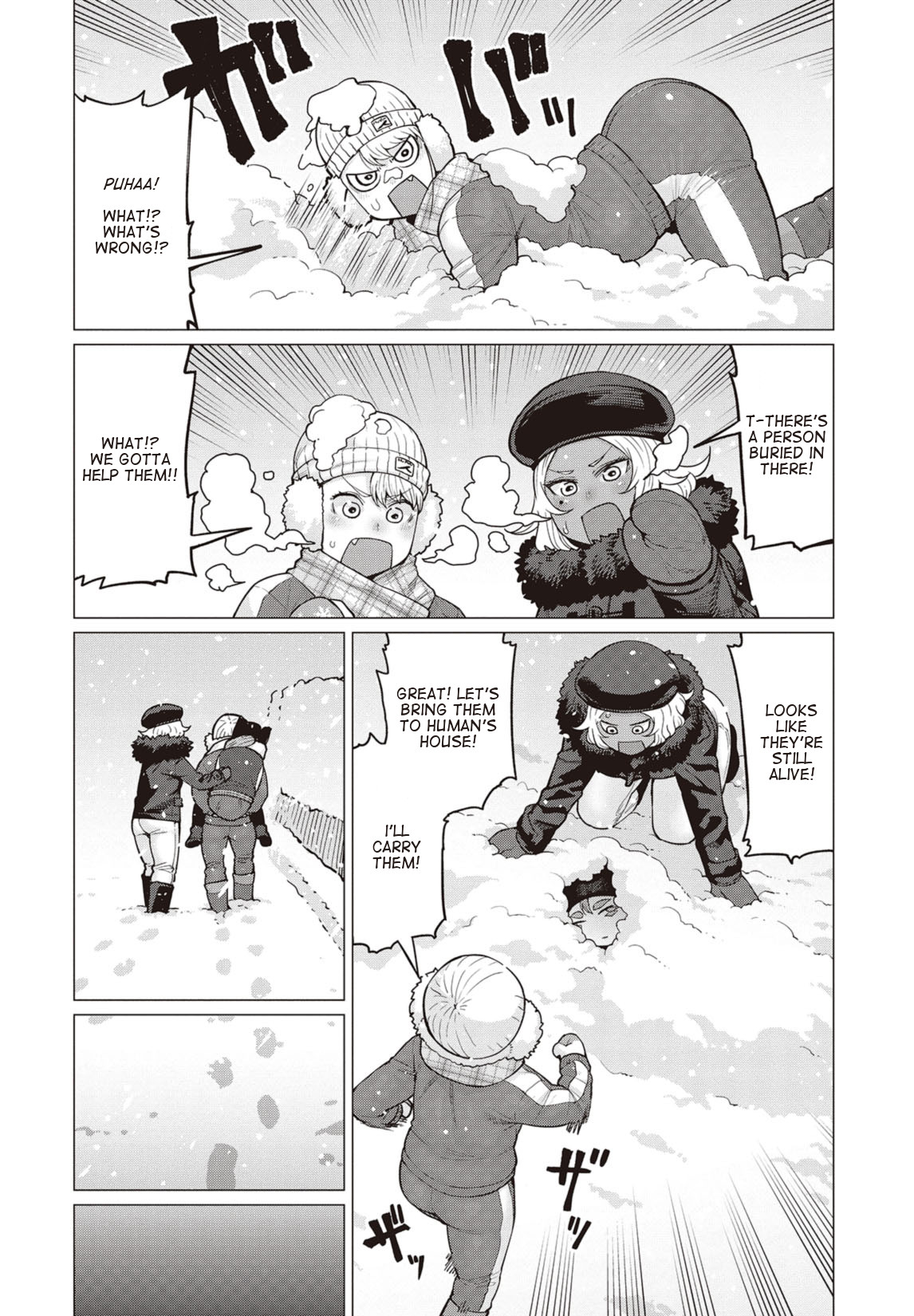 Elf-san wa Yaserarenai. Chapter 15 page 5 - Chapter 15: Appointment 15: Snow Dragon (Part 1) (Uncensored)