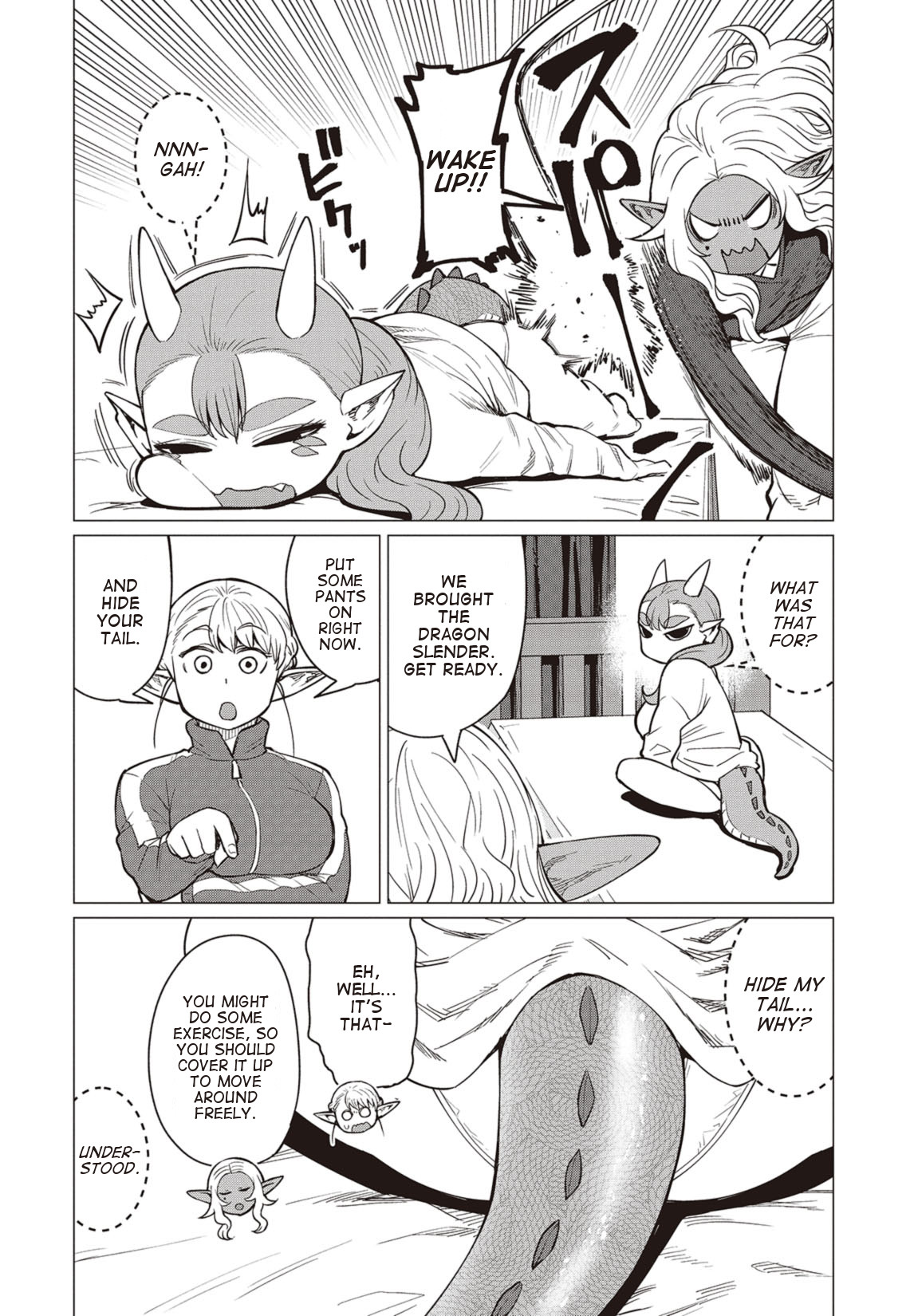 Elf-san wa Yaserarenai. Chapter 16 page 11 - Chapter 16: Appointment 16: Snow Dragon (Part 2)