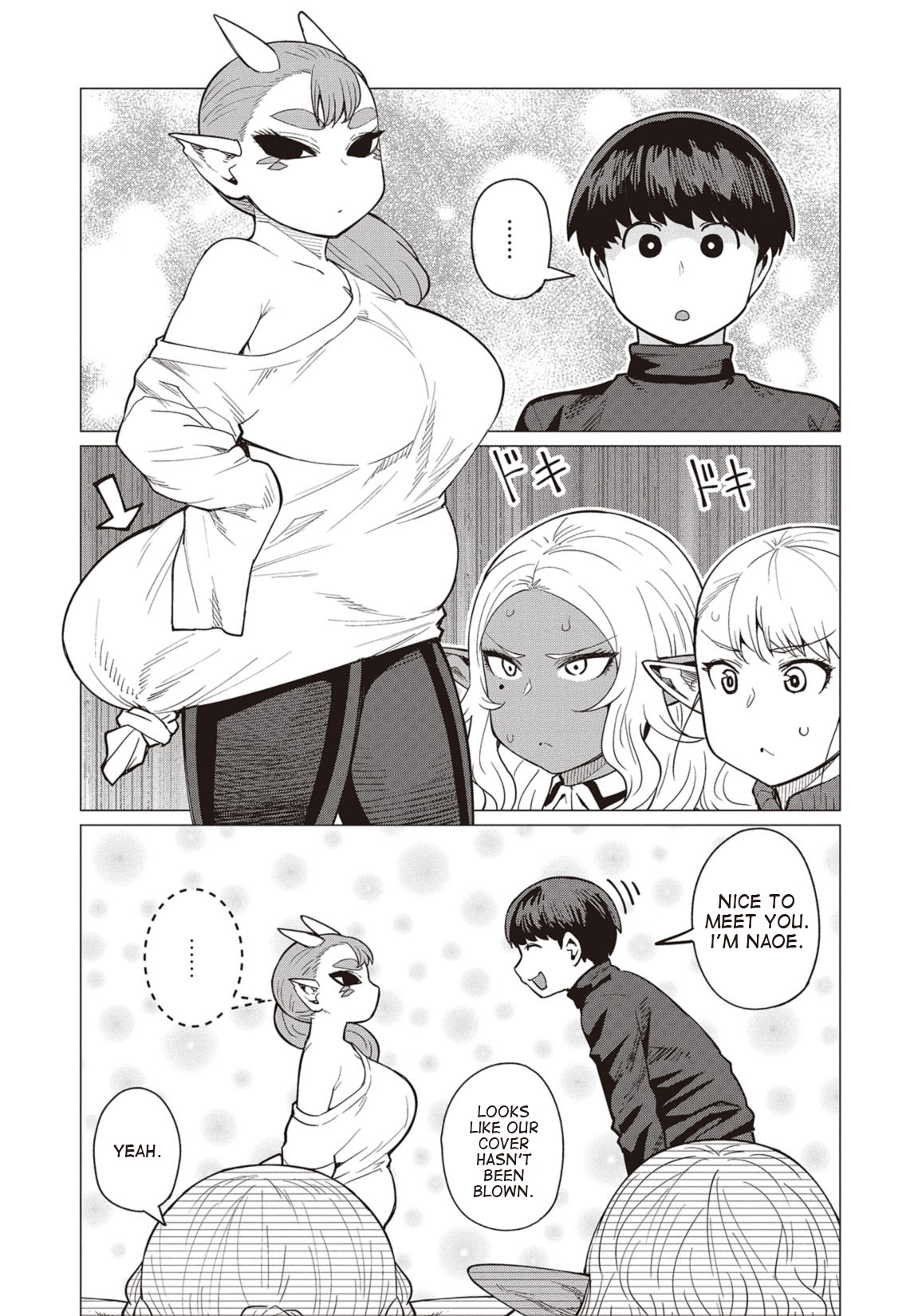 Elf-san wa Yaserarenai. Chapter 16 page 12 - Chapter 16: Appointment 16: Snow Dragon (Part 2)