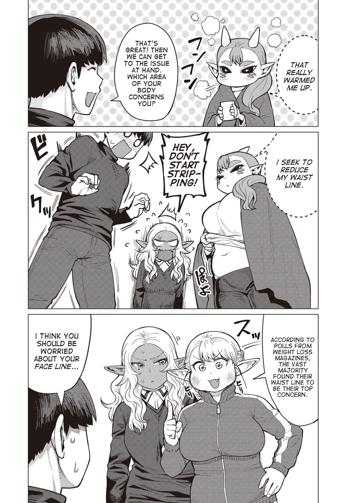 Elf-san wa Yaserarenai. Chapter 16 page 17 - Chapter 16: Appointment 16: Snow Dragon (Part 2)