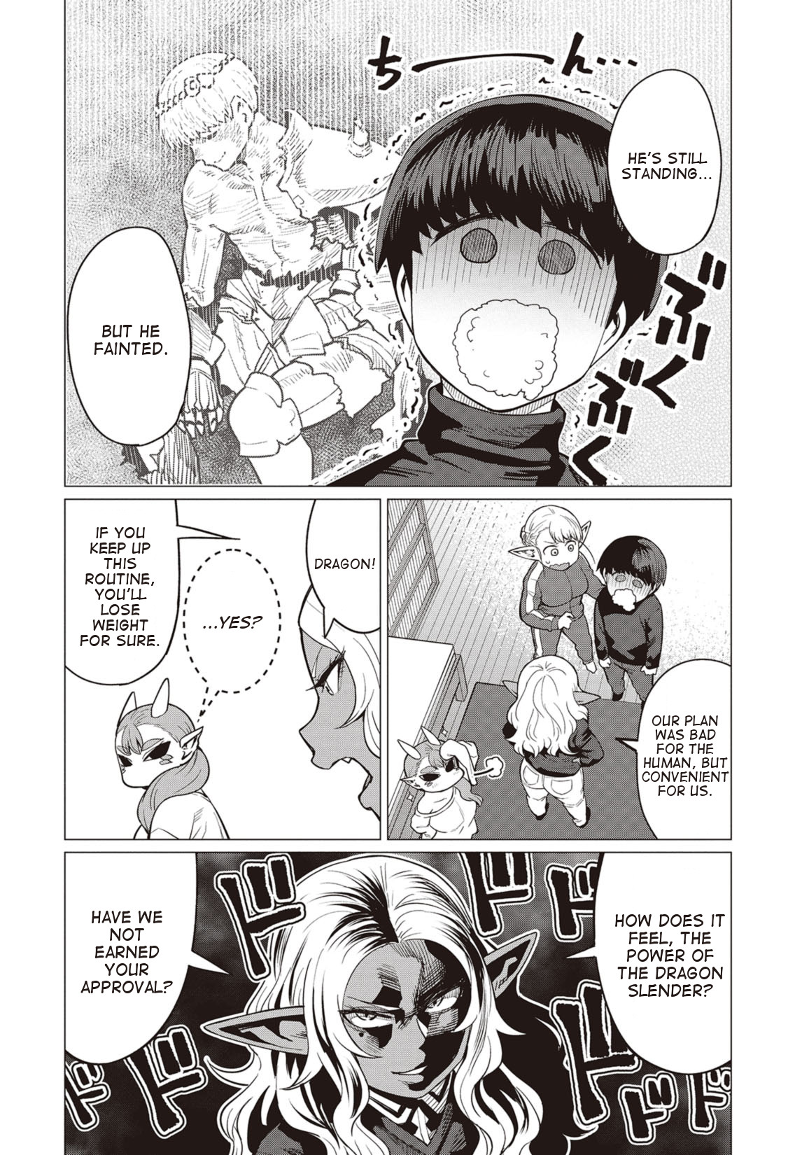 Elf-san wa Yaserarenai. Chapter 16 page 23 - Chapter 16: Appointment 16: Snow Dragon (Part 2)