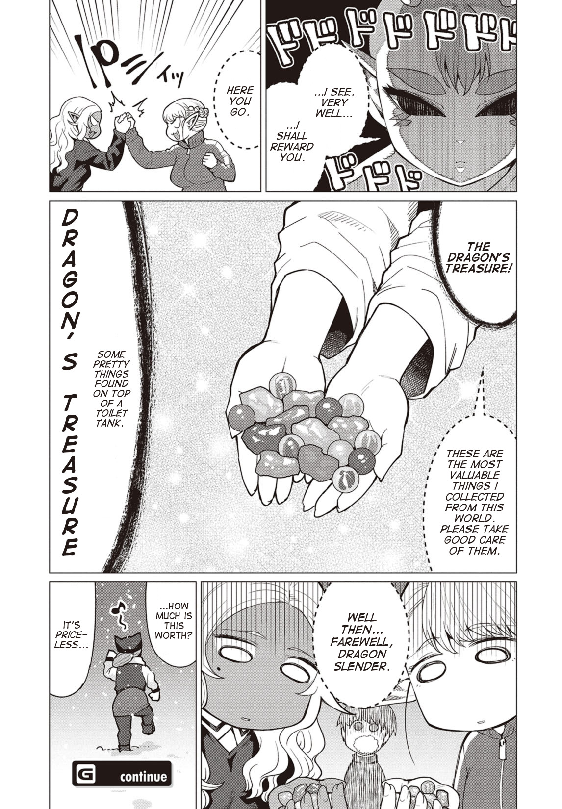 Elf-san wa Yaserarenai. Chapter 16 page 24 - Chapter 16: Appointment 16: Snow Dragon (Part 2)