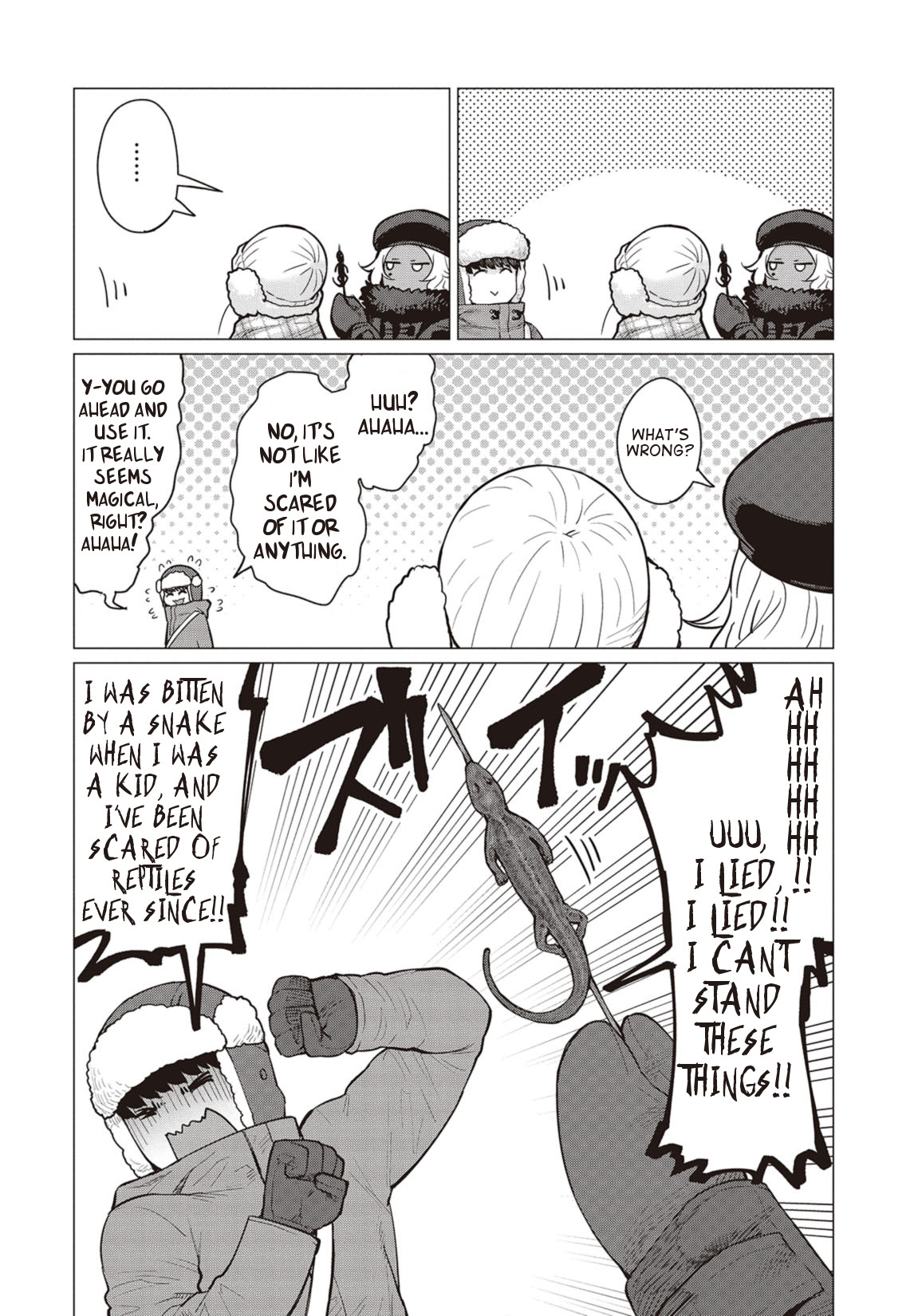 Elf-san wa Yaserarenai. Chapter 16 page 7 - Chapter 16: Appointment 16: Snow Dragon (Part 2)