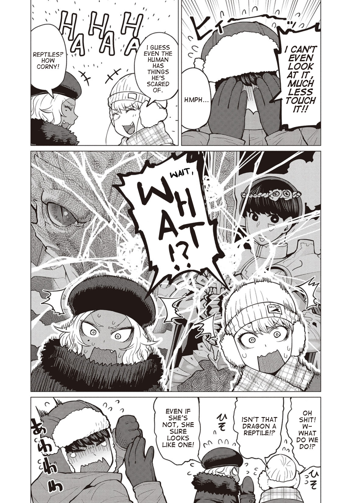 Elf-san wa Yaserarenai. Chapter 16 page 8 - Chapter 16: Appointment 16: Snow Dragon (Part 2)
