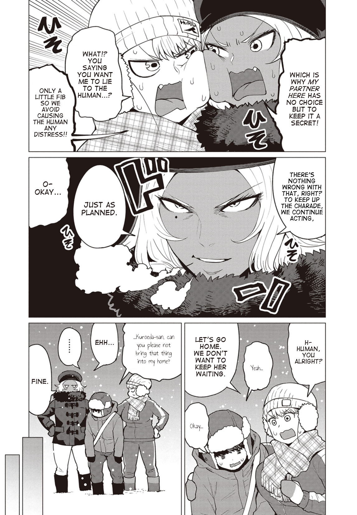 Elf-san wa Yaserarenai. Chapter 16 page 9 - Chapter 16: Appointment 16: Snow Dragon (Part 2)