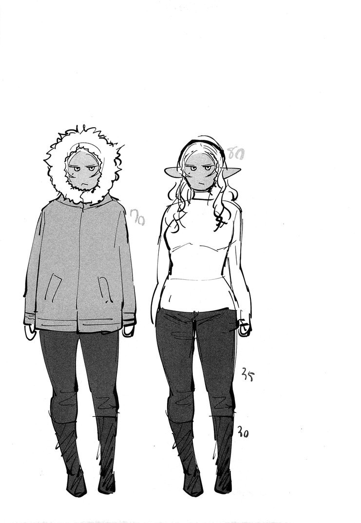 Elf-san wa Yaserarenai. Chapter 17.6 page 12 - Chapter 17.6: Volume Three Bonus