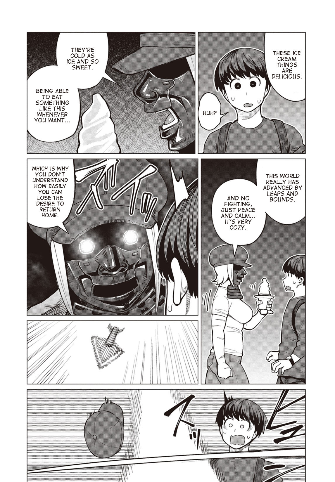 Elf-san wa Yaserarenai. Chapter 18 page 13 - Chapter 18: Appointment 18: Gluttonous Dream (Part 1)