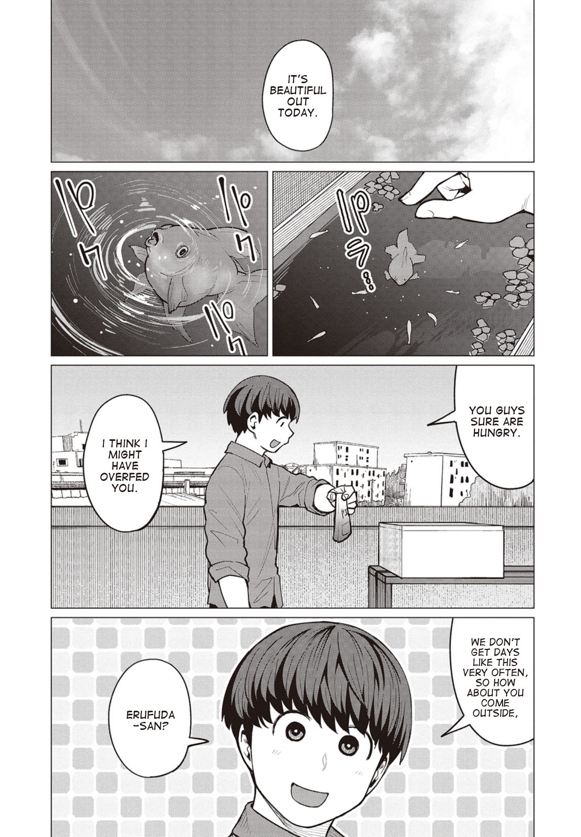 Elf-san wa Yaserarenai. Chapter 18 page 2 - Chapter 18: Appointment 18: Gluttonous Dream (Part 1)
