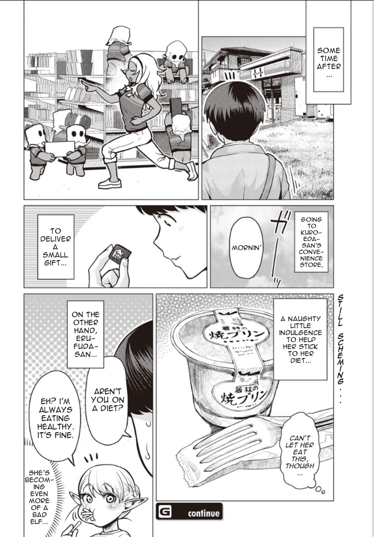 Elf-san wa Yaserarenai. Chapter 2 page 24 - Chapter 2: Appointment 2: Dark Elf