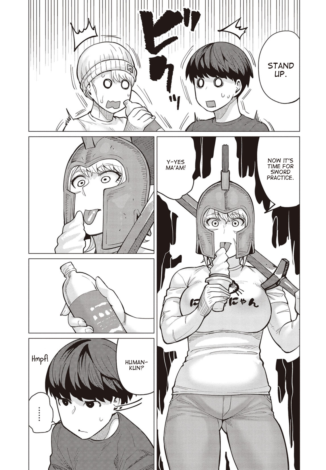 Elf-san wa Yaserarenai. Chapter 20 page 10 - Chapter 20: Appointment 20: Muscle Armor (Uncensored)