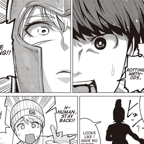 Elf-san wa Yaserarenai. Chapter 20: Appointment 20: Muscle Armor (Uncensored) cover
