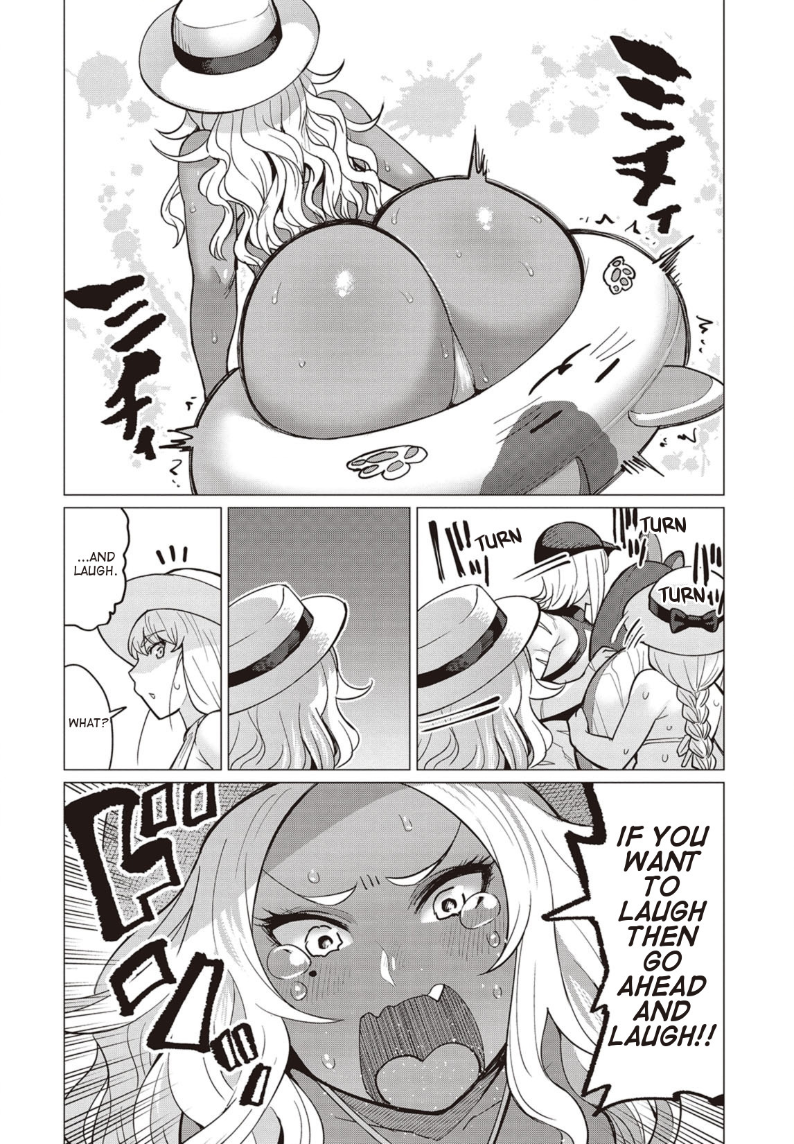 Elf-san wa Yaserarenai. Chapter 21 page 8 - Chapter 21: Appointment 21: Bulging Flesh Island (Part 1)