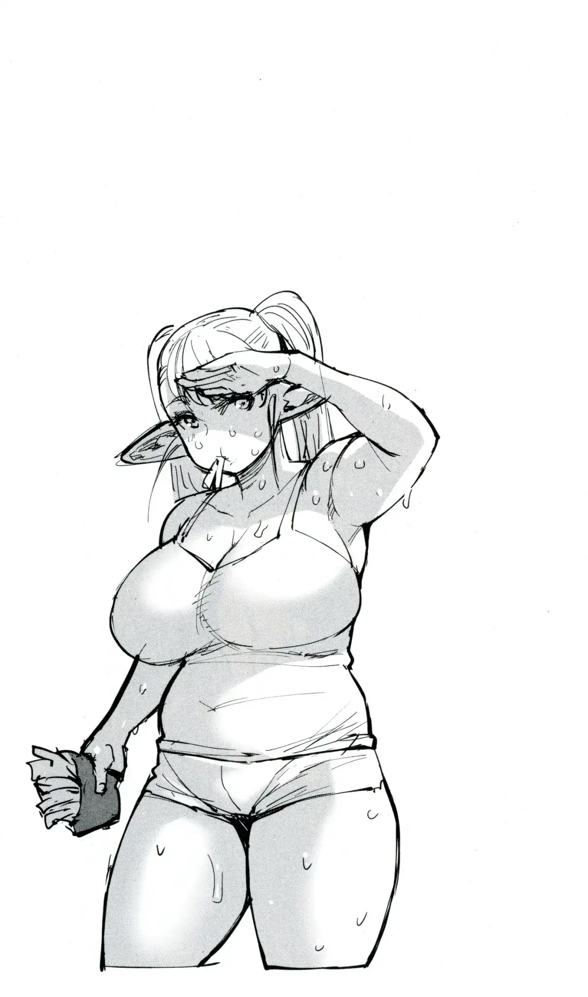 Elf-san wa Yaserarenai. Chapter 24.6 page 5 - Chapter 24.6: Volume 4 Bonus
