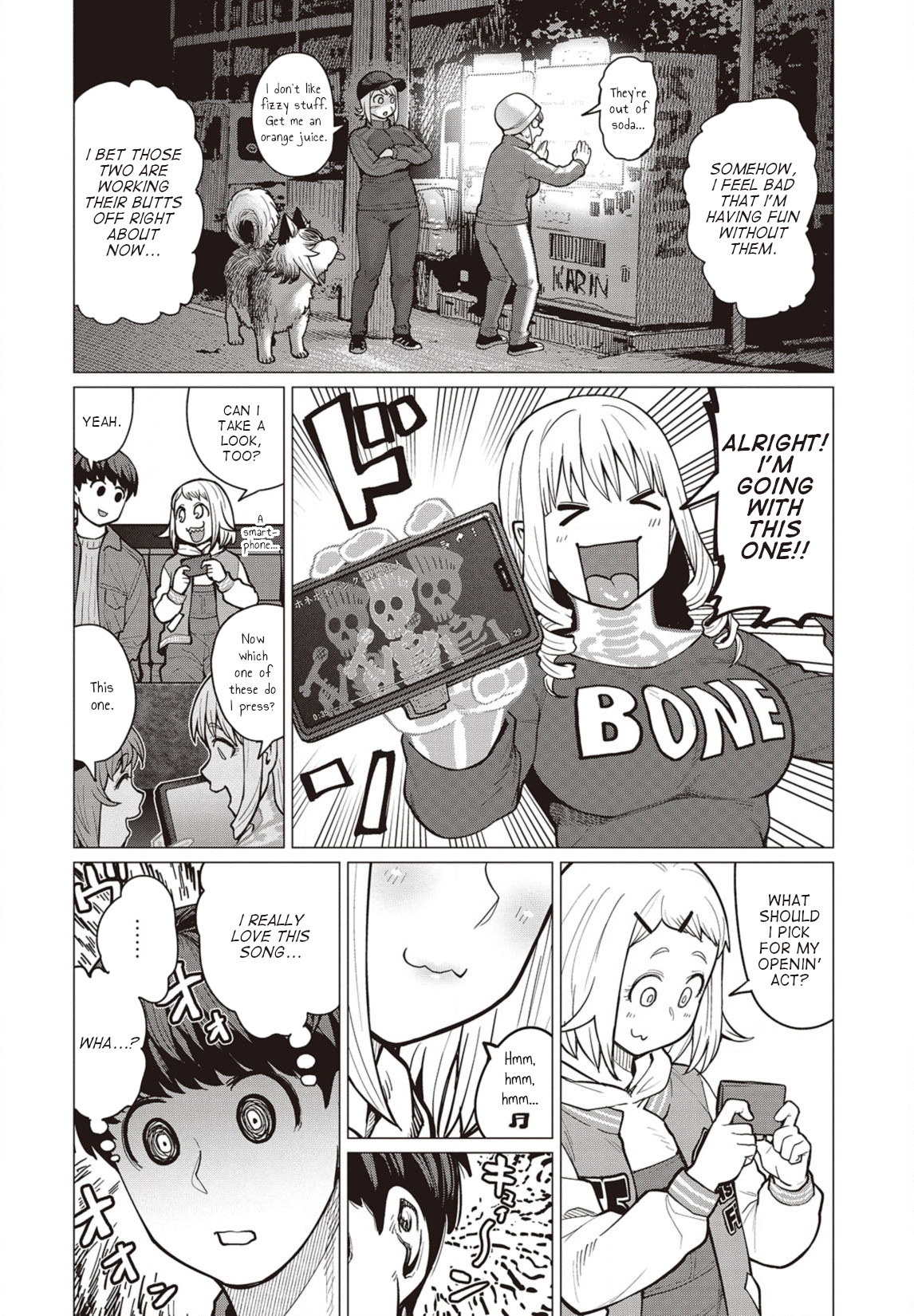 Elf-san wa Yaserarenai. Chapter 25 page 11 - Chapter 25: Appointment 25: Dangerous Sound Waves (Part 1)
